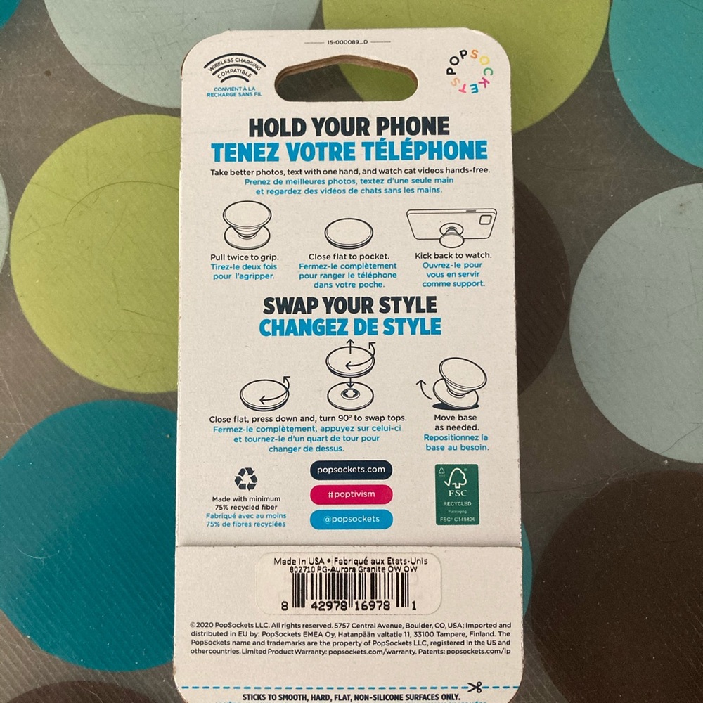 Popsocket - Aurora Granite - Picture 2 of 3